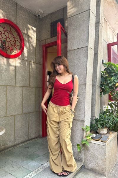  Quần parachute vải dù - Q0329 
