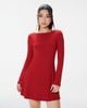 Đầm dài tay cổ thuyền Macie - MCD01