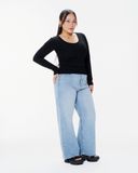  Quần jeans dài ống suông Macie - MCJ01 