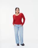  Quần jeans dài ống suông Macie - MCJ01 