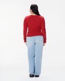  Quần jeans dài ống suông Macie - MCJ01 
