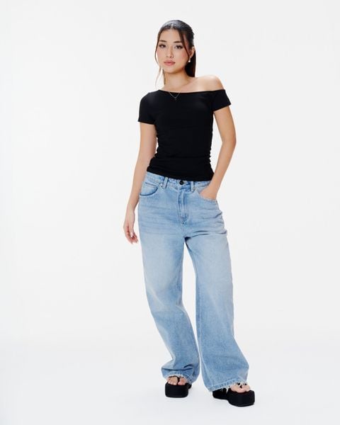 Quần jeans dài ống suông Macie - MCJ01 