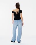  Quần jeans dài ống suông Macie - MCJ01 