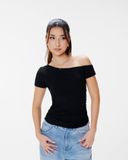  Áo thun tay ngắn lệch vai Macie - MC13 