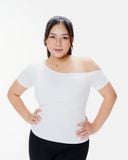  Áo thun tay ngắn lệch vai Macie - MC13 
