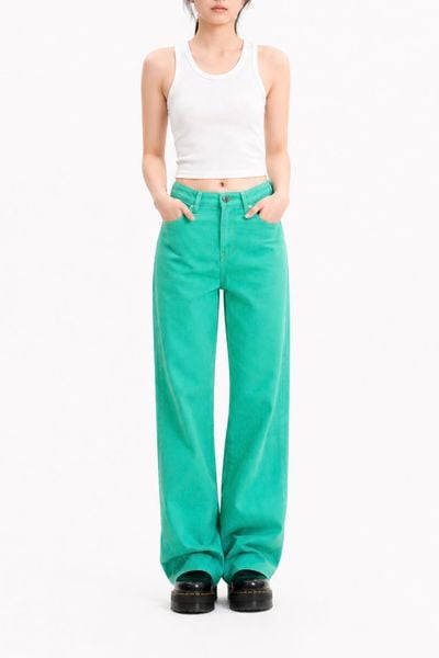  Quần jeans dài ống rộng - Q0282 