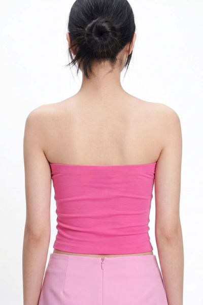  Áo ống đính đá Blink - Hồng - T0787 