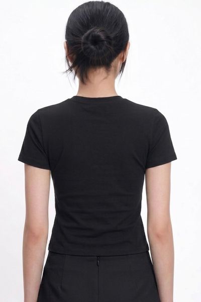  Áo thun đính đá Blink - Đen - T0789 