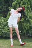  Quần ngắn dáng bí phối bèo - Q0419 
