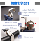  Dụng cụ rọc vỏ cáp Pro'skit 8PK-325 