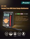 Đồng hồ vạn năng tự động True RMS bỏ túi Pro’sKit MT-1506 