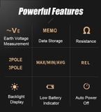  Máy Đo Điện Trở Đất Pro’sKit MT-4105 