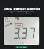  Đồng hồ đo lưu lượng gió kỹ thuật số Pro'skit MT-4615 (0.8~40m/s) 