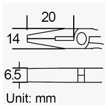 Kềm đầu bằng Pro'skit PM-731 (118mm) 