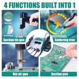  Máy hàn khò hút chì/ thiếc và hút IC 4in 1 Yihua 948 II 