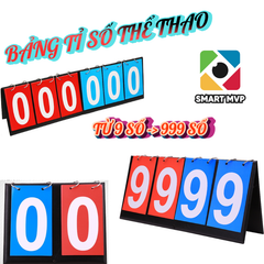 Bảng Tỉ Số Xanh Đỏ 9 - 99 - 999 Số - Bảng Tỉ Số Bida, Cầu Lông, Tennis,... Xanh Đỏ 9 Đến 999 Số