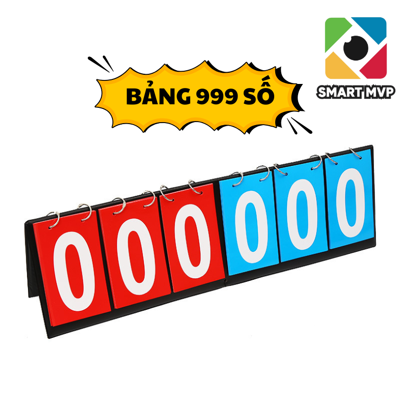 Bảng Tỉ Số Xanh Đỏ 9 - 99 - 999 Số - Bảng Tỉ Số Bida, Cầu Lông, Tennis,... Xanh Đỏ 9 Đến 999 Số