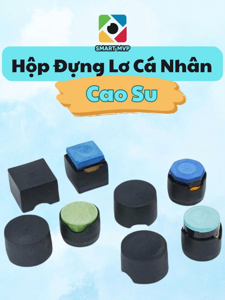 10 Hộp Đựng Lơ Bida Cá Nhân Cao Su - Hộp Đựng Phán Lơ Bida Cao Su