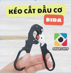 Kéo Cắt Đầu Cơ Bida Chất Liệu Hợp Kim - Kéo Cắt Thay Đầu Tẩy Cơ Chất Liệu Cao Cấp