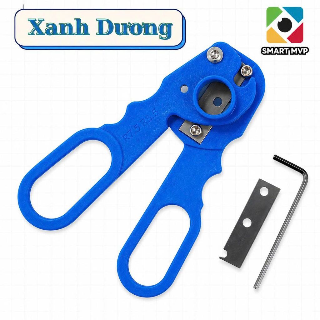 Kéo Cắt Đầu Tẩy Cơ Bida Nhựa - Kéo Cắt Thay Đầu Cơ Bida Bằng Nhựa ABS