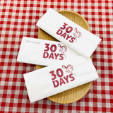 


																	 Khăn giấy ăn in logo 30DAYS 