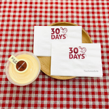 


																	 Khăn giấy ăn in logo 30DAYS 