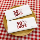 


																	 Khăn giấy ăn in logo 30DAYS 