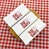 


																	 Khăn giấy ăn in logo 30DAYS 