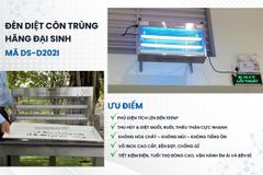  Đèn diệt côn trùng hãng ĐẠI SINH mã DS-D202I 