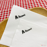


																	 Khăn giấy ăn in logo A KOPI 