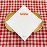 


																	 Khăn giấy ăn in logo ABU COFFEE 