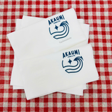 


																	 Khăn giấy ăn in logo AKAUMI 