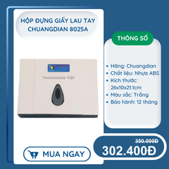  Hộp đựng giấy lau tay hãng ChuangDian mã TMCD-8025A 
