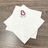 


																	 Khăn giấy ăn in logo BAP CAFE 