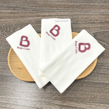 


																	 Khăn giấy ăn in logo BAP CAFE 