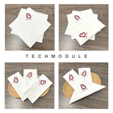 


																	 Khăn giấy ăn in logo BAP CAFE 