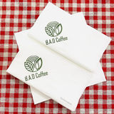 


																	 Khăn giấy ăn in logo BAO COFFEE 