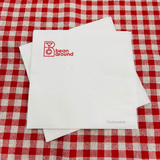 


																	 Khăn giấy ăn in logo BEAN AROUND 