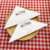 


																	 Khăn giấy ăn in logo BLOOM KAFE 