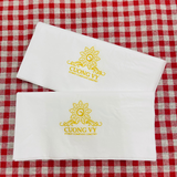 


																	 Khăn giấy ăn in logo CUONG VY 