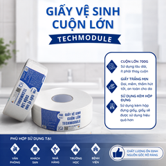 Giấy vệ sinh cuộn lớn TECHMODULE 
