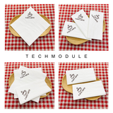 


																	 Khăn giấy ăn in logo CAFE ARTE 