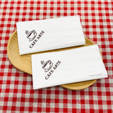 


																	 Khăn giấy ăn in logo CAFE ARTE 