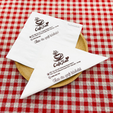 


																	 Khăn giấy ăn in logo CAFE XƯA 