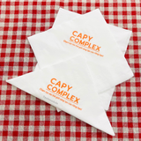 


																	 Khăn giấy ăn in logo CAPY COMPLEX 