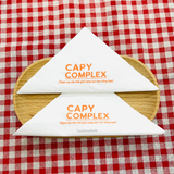 


																	 Khăn giấy ăn in logo CAPY COMPLEX 