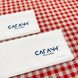 


																	 Khăn giấy ăn in logo CAT ANH 