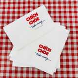 


																	 Khăn giấy ăn in logo CHÍCH CHOÈ 