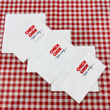 


																	 Khăn giấy ăn in logo CHÍCH CHOÈ 