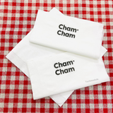 


																	 Khăn giấy ăn in logo CHAM CHAM 